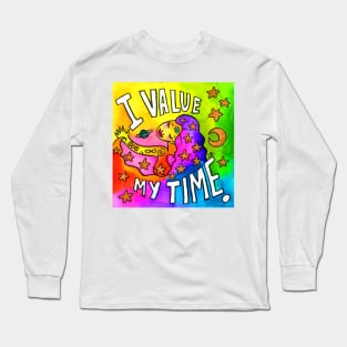 I Value my Time Long Sleeve T-Shirt